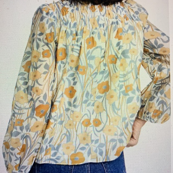 Rebecca Taylor Daph Fleur Blouse - Picture 7 of 13